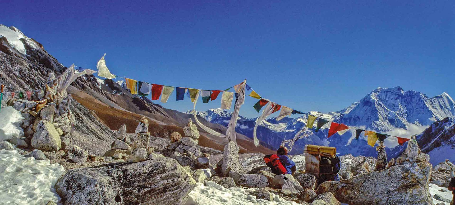 Überquerung des Larkya La, 5160 m, Nepal